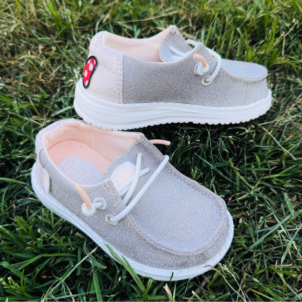 Toddler Minnie Mouse Wendy Sparkle Hey Dude Shoes